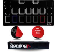 The Gaming Mat Company Single Player Playmat for Yu-Gi-Oh! 28.3" x 14.1" With Deluxe Red Rubber Base - Compatible with Yu-Gi-Oh! TCG Cards - Extra Deck and Banish Zones- Waterproof YGH Card Game Board