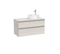 The gap meuble 2t pr vasq à dte 1000 mm frêne nordic/poignées nickel mat - ROCA A851958434