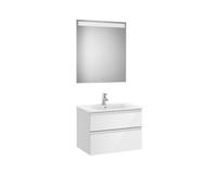 The gap pack 2t 700mm (unik+miroir) blanc brillant - ROCA A851510806