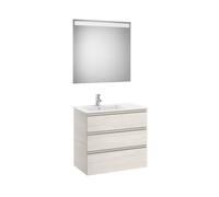 The Gap Pack 3T Lav Gche 800Mm (Unik+Miroir) Frêne Nordic - ROCA A851520434