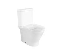 The gap round cuvette au sol compact à évacuation duale sans bride 600mm blanc - ROCA A3420N7000