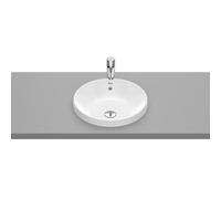 The gap round vasque à encastrer non percée avec trop plein ø39x4 cm - ROCA A3270Y3000