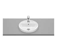 The gap round vasque à encastrer percée 1 trou avec trop plein ø40x4 cm - ROCA A3270Y4000