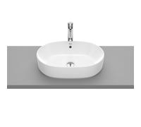 The gap round vasque à poser non percée 550x390x130 cm blanc - ROCA A3270Y1000