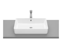 The gap square vasque à poser non percée 600x370x130 cm blanc - ROCA A3270Y2000