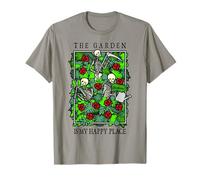 The Garden is My Happy Place Jardinier Squelette T-Shirt