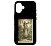 The Garden Lady Carte de Tarot Botaniste Jardinage Coque pour iPhone 16