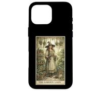 The Garden Lady Carte de Tarot Botaniste Jardinage Coque pour iPhone 16 Pro Max