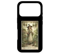 The Garden Lady Carte de Tarot Botaniste Jardinage Coque pour iPhone 17 Pro