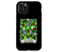 The Gardener Tarot Carte de Tarot Squelette pour Amoureux des Plantes Coque pour iPhone 11 Pro