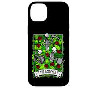 The Gardener Tarot Carte de Tarot Squelette pour Amoureux des Plantes Coque pour iPhone 14 Plus
