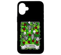 The Gardener Tarot Carte de Tarot Squelette pour Amoureux des Plantes Coque pour iPhone 16 Plus