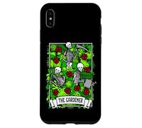 The Gardener Tarot Carte de Tarot Squelette pour Amoureux des Plantes Coque pour iPhone XS Max