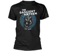 The Gaslight Anthem 'Boxing Gloves' T Shirt Black L
