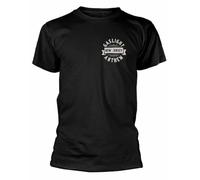 The Gaslight Anthem Head Heart Rock T-Shirt Short Sleeve Top Graphic Tee Printed T-Shirt for Men Black S