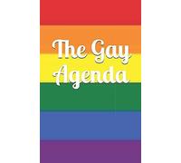 The Gay Agenda: Wonderful Lgbt Gag Gift - Glossy Finish - Filled With Lorem Ipsum - 5" X 8