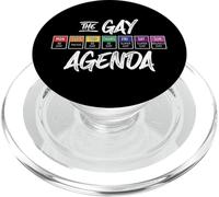 The Gay Weekly Agenda Humoristique LGBT Pride Rainbow PopSockets PopGrip pour MagSafe