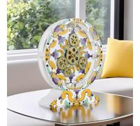 The Gears Clock Horloge murale avec engrenages mobiles Côte amalfitaine (Vietri) 25,4 cm