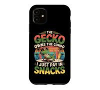 The Gecko Owns The condo; I Just Pay in Snacks. Hawaii Coque pour iPhone 11