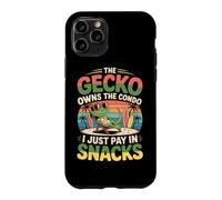 The Gecko Owns The condo; I Just Pay in Snacks. Hawaii Coque pour iPhone 11 Pro
