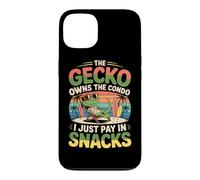 The Gecko Owns The condo; I Just Pay in Snacks. Hawaii Coque pour iPhone 13