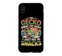 The Gecko Owns The condo; I Just Pay in Snacks. Hawaii Coque pour iPhone XS Max