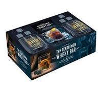 The Gentlemen Whisky Bar - Coffret Avec 2 Verres À Whisky, 1 Libret De Recettes De Whisky Cocktails Et 6 Pierres À Whisky