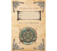 The Geometer’s Codex: Geometry Notebook: Fantasy-inspired school journal (6x9 in, Squared)