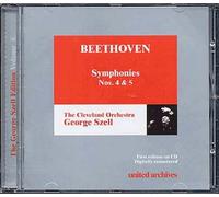 The George Szell Edition Vol. 6 : Symphonies No. 4 Et 5