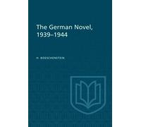 The German Novel, 1939-1944