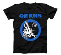 The Germs Punk Rock Music Gift Black Tee T Shirt