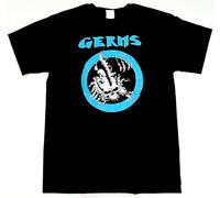 The Germs T-Shirt Punk Rock Skeleton Tee Adult Mens S,M,L,XL Black New