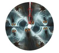 The Ghost Disappeared In The Sunlight - Décoration de Noël occidentale imprimée - Jupe de sapin de Noël pour Noël, vacances, Nouvel An