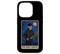 The Ghost Hunter Carte de Tarot Motif Squelette Coque pour iPhone 14 Pro