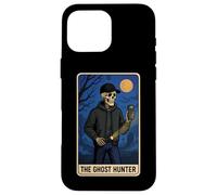 The Ghost Hunter Carte de Tarot Motif Squelette Coque pour iPhone 16 Pro Max