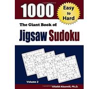 The Giant Book Of Jigsaw Sudoku: 1000 Easy To Hard Puzzles