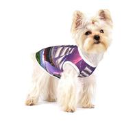 The Giant Wheel Under Lightning Chemise pour chien en coton doux et respirant pour chiens, chats, garçons et filles, convient pour les petits animaux de compagnie