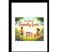 THE GIFT OF FAMILY LOVE: Mindful Coloring Book for Kids and Families - Calming, Therapeutic Illustrations to Support Relaxation, Emotional Connection, and Creativity