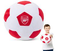 The Gift Scholars Arsenal FC Ballon de football en peluche sous licence officielle - 22 cm - Coussin en peluche - Ballon de football moelleux - Idéal pour les enfants et les adultes - Cadeau de sport
