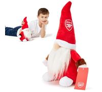 The Gift Scholars Arsenal FC Gonk GNOME (33 cm de Hauteur) - Peluche sous Licence Officielle des Gunners, Cadeau de Noël Parfait pour Adultes et Enfants.