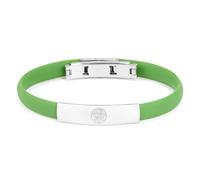 The Gift Scholars Bracelet officiel du club celtique FC avec blason en acier inoxydable et silicone, ajustement réglable, bijou de football