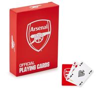 The Gift Scholars Cartes à jouer sous licence officielle Arsenal FC - Jeu de cartes standard de 52 cartes
