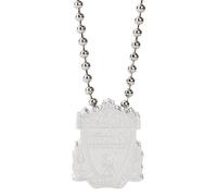 The Gift Scholars Collier avec pendentif blason Liverpool FC sous licence officielle, chaîne en acier inoxydable, bijou pour homme