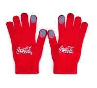 The Gift Scholars Gants d'hiver Coca-Cola sous licence officielle - Gants chauds unisexes pour écran tactile - Pour sports de plein air