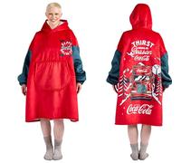 The Gift Scholars Sherpa Sweatshirt Capuche, Coca-Cola Festive, Taille Unique Femme