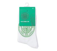 The Gift Scholars White Chaussettes Celtic FC, Blanc Sport, 7-11 Homme