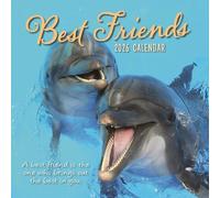 The Gifted Stationary Calendrier mural carré 2026 avec 180 autocollants de rappel (30,5 x 30,5 cm)