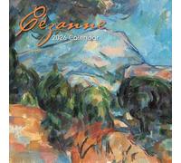 The Gifted Stationery Calendrier mural carré 2026 Cézanne, 16 mois sur le thème des arts et des antiquités avec 180 autocollants de rappel, planificateur mensuel pour la maison ou les espaces créatifs