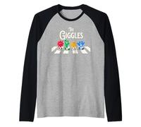 The Giggles Playful Characters Crossing Together Manche Raglan