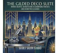 The Gilded Deco Suite: Infinite Respite: An Invitation to Champagne Parfaits and Geometric Elegance